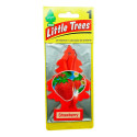 Aromatizante Little Trees New Frescor Duradouro Carro Strawberry Morango Morango