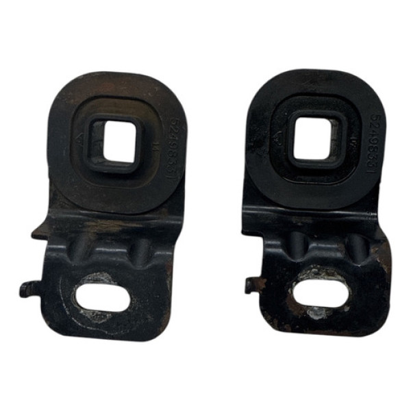 Suporte Par Coxim Radiador Chevrolet S10 2.5 Flex  Preto
