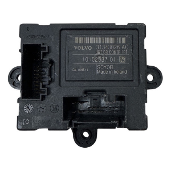 Módulo Vidro Porta Dianteira Esquerda Volvo Xc60 Até 17