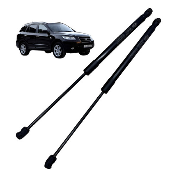 Amortecedor Tampa Traseira Par Santa Fe Até 2012 