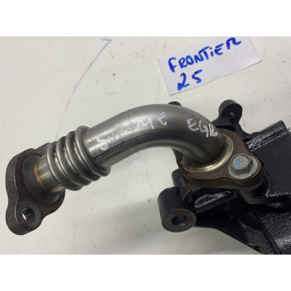 Suporte Tubo Valvula Egr Nissan Frontier 2.5