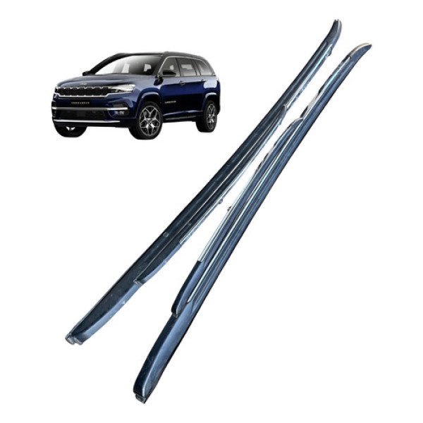 Rack Teto Par Jeep Commander Preto