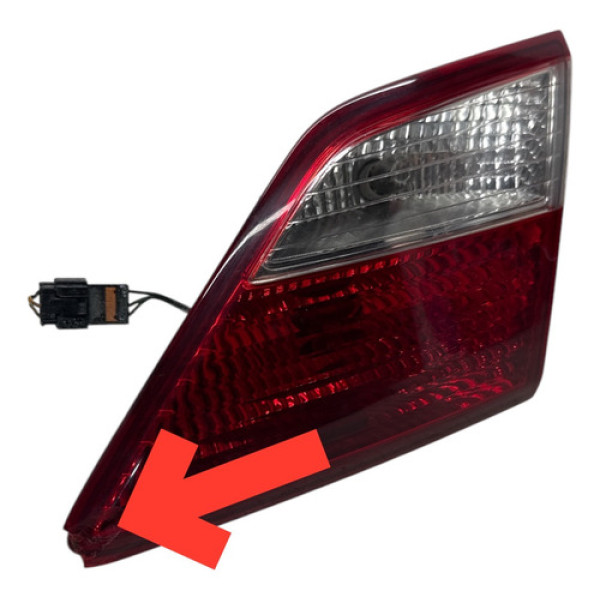 Lanterna Traseira Direita Tampa Hyundai Hb20 Sedan Até 2019 Direito/passageiro Vermelho