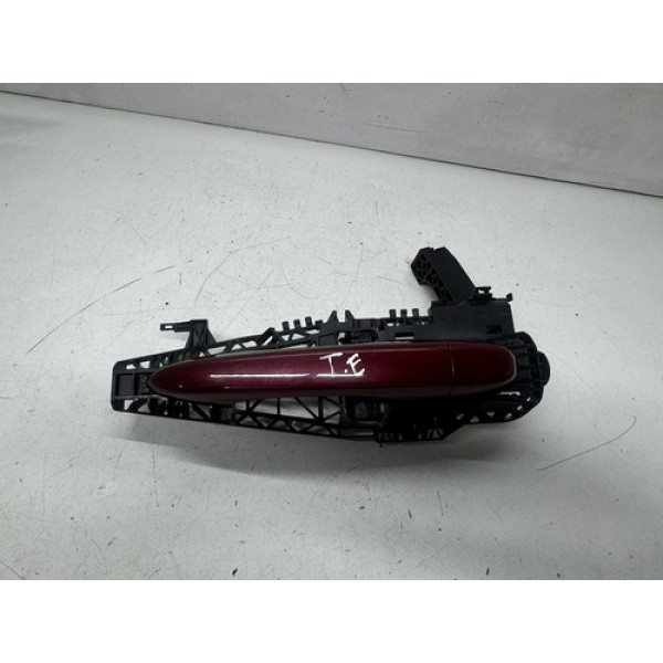 Maçaneta Traseira Esquerda Fiat Toro 51937338 Preto Traseira