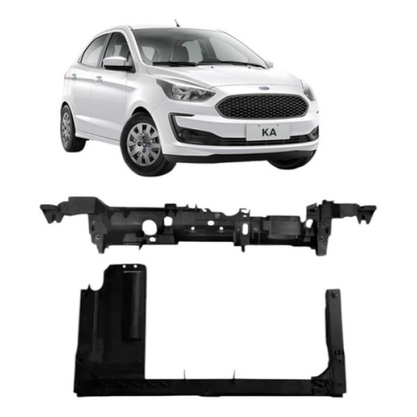 Painel Frontal Superior E Inferior Ford Ka 2015 A 2025 