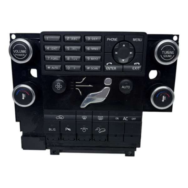 Comando Do Ar-condicionado Som Volvo Xc60 2009/10 