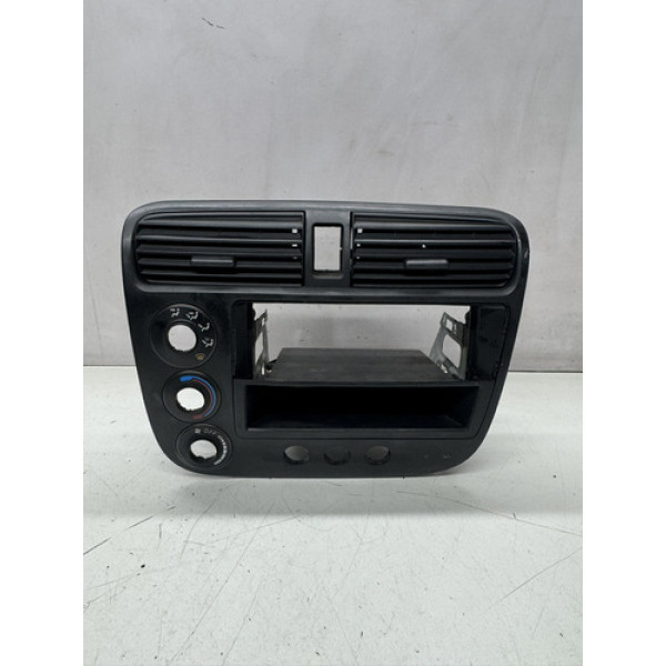 Moldura Central Som Com Difusor Ar Honda Civic 2001 A 2005