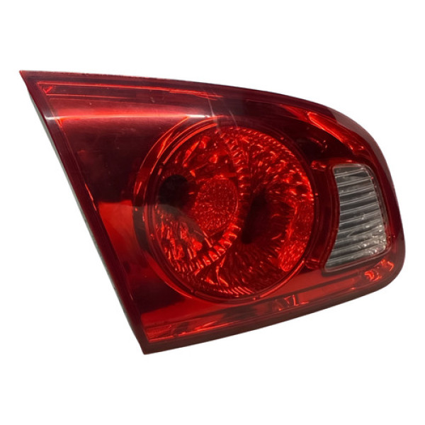 Lanterna Traseira Esquerda Tampa Santa Fe Até 2010  Esquerdo/motorista Vermelho