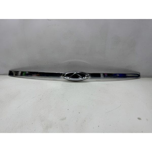 Moldura Tampa Traseira Chery Tiggo 2 Cinza