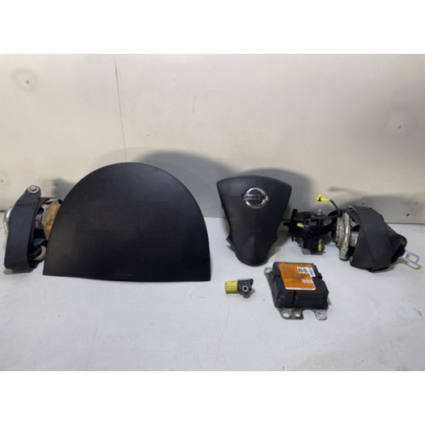 Kit Air Bag Nissan Versa Preto