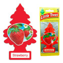 Aromatizante Little Trees New Frescor Duradouro Carro Strawberry Morango Morango