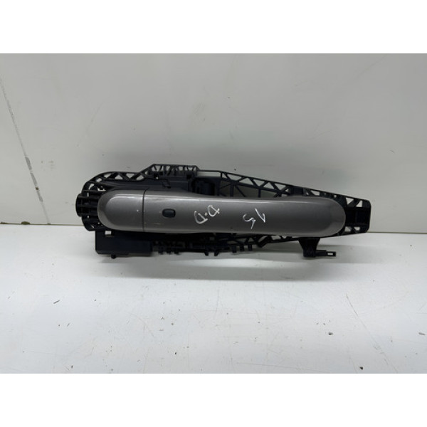 Macaneta Externa Dianteira Direita Jeep Renegade Com Sensor Preto Dianteira