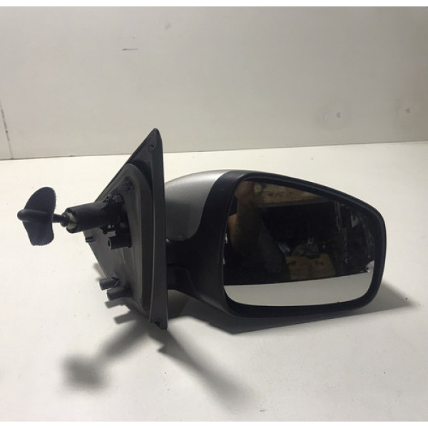 Retrovisor Manual Lado Esquerdo Renault Logan 2019