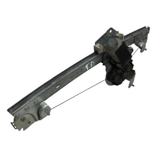 Máquina Vidro Motor Traseiro Direito Renault Duster Até 2019 Preto