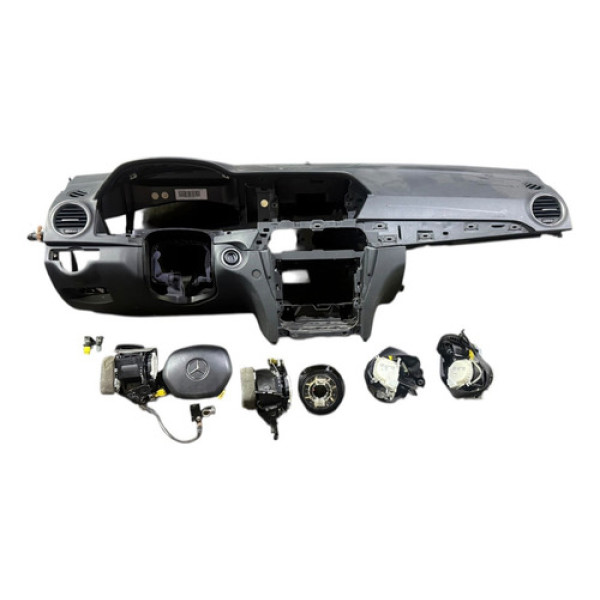Kit Air Bag Mercedes C180 2011 A 2014  Cinza