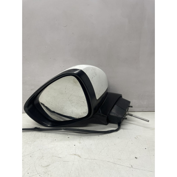Retrovisor Esquerdo Citroen C3 2013 Com Fio Avariado
