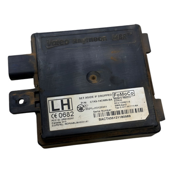 Módulo Estacionamento Esquerdo Ford Edge 2013 Ct4314c689ba  Preto