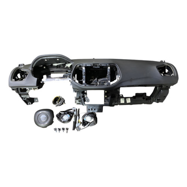 Kit Airbag Jeep Compass 2017 A 2021 Preto