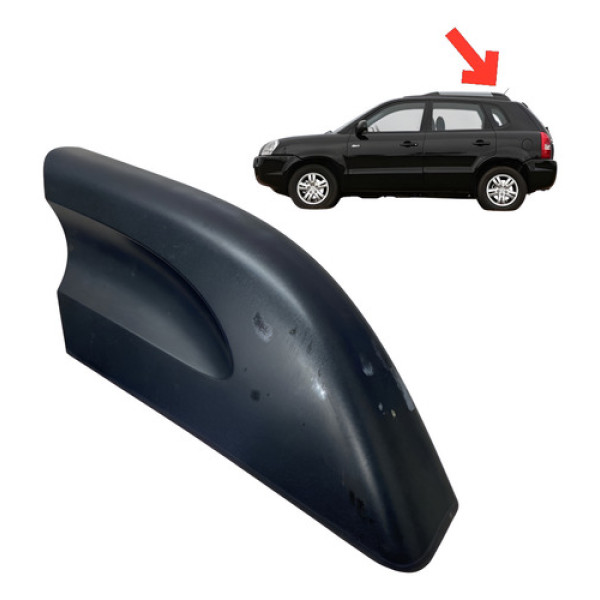 Acabamento Rack Traseiro Esquerdo Hyundai Tucson Até 2017  Preto