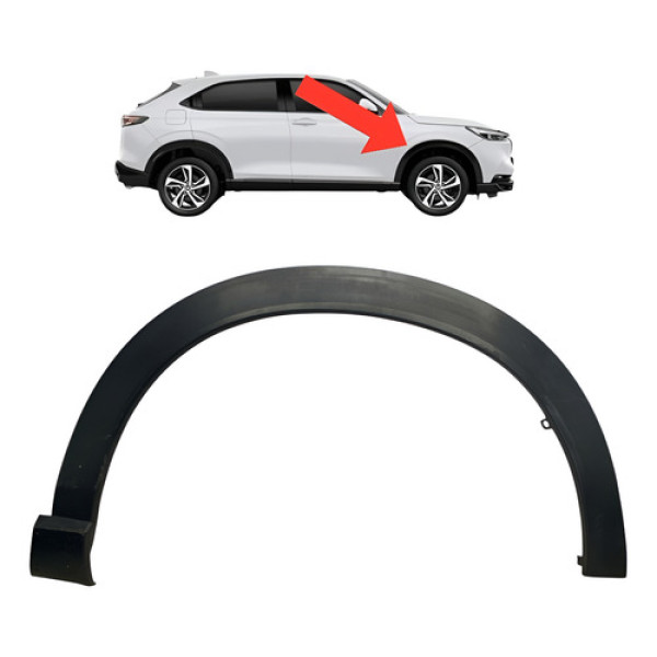 Acabamento Moldura Pára-lama Direito Honda Hr-v 2022 Diante 