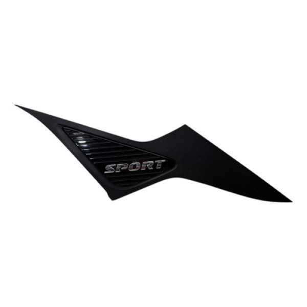 Acabamento Lateral Traseira Esquerda Hyundai Hb20 Sport 2020 Preto