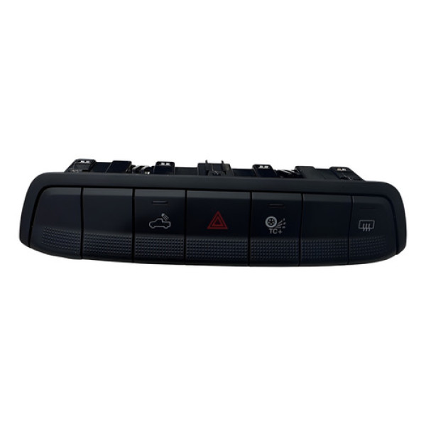 Botão Pisca Alerta Desembaçador Tc+ Fiat Nova Strada Preto