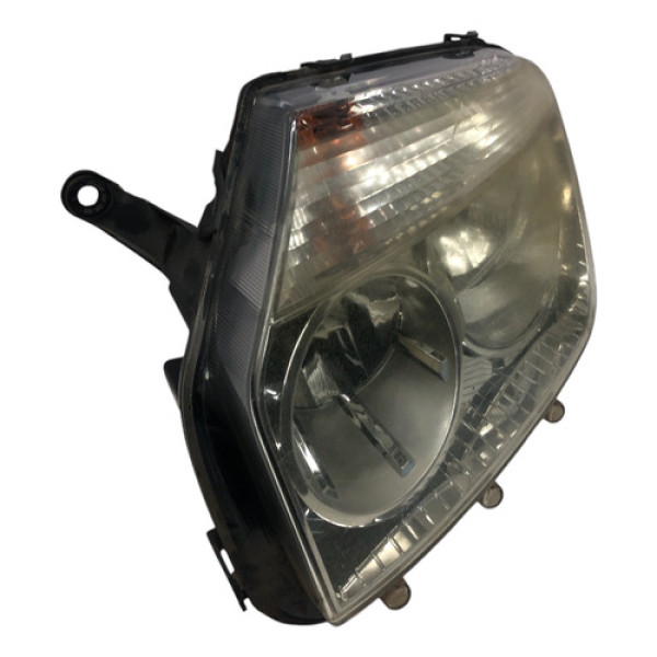 Farol Esquerdo Renault Duster Com Detalhe Esquerdo/motorista