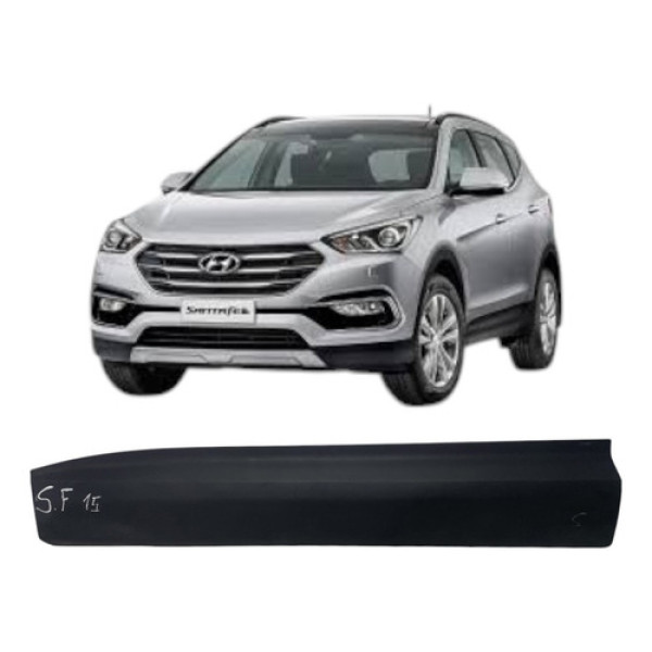 Moldura Aplique Porta Dianteira Esquerda Santa Fe 2015/16