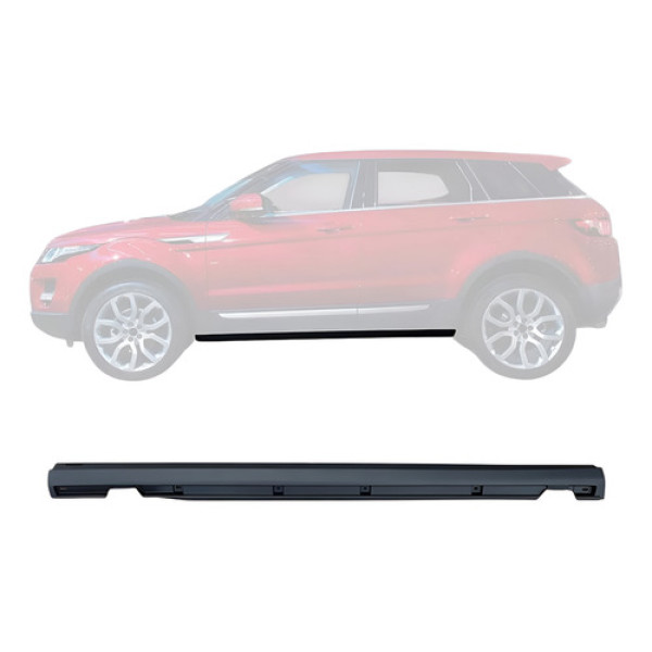Spoiler Esquerdo Land Rover Evoque Purê  Preto