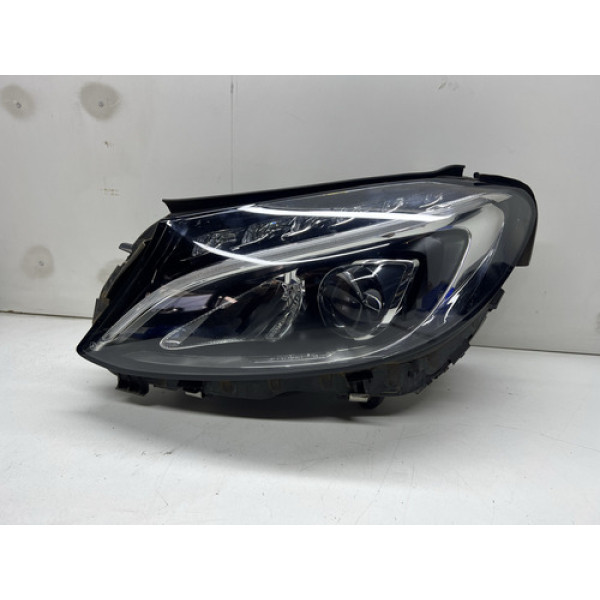 Farol Esquerdo C180 2015 A 2018 Completo Tirado Esquerdo