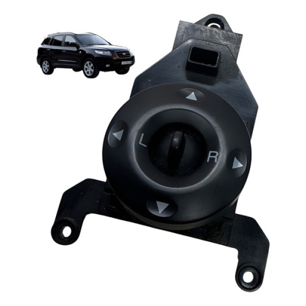 Botão Regulagem Retrovisor Hyundai Santa Fe 2007 A 2013 