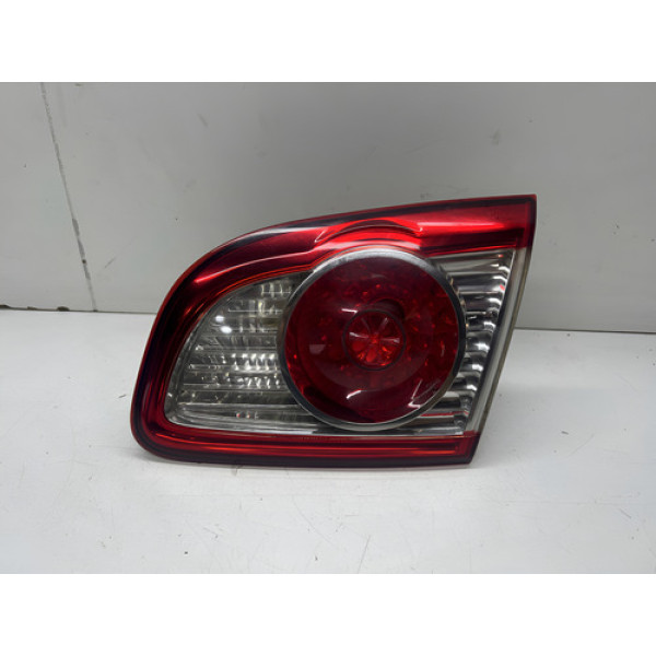 Lanterna Traseira Direita Tampa Hyundai Santa Fe 2010 A 2013 Direito/passageiro Vermelho