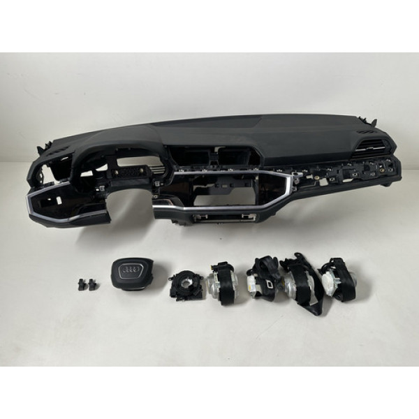 Kit Air Bag Audi Q3 2020 Diante  Preto