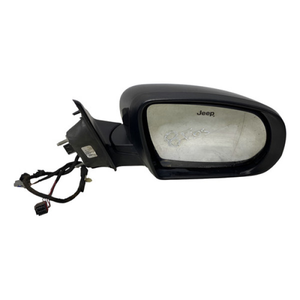 Retrovisor Direito Jeep Compass 2017 Diante 8 Fios 