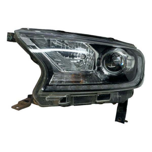 Farol Esquerdo Ford Ranger 2019 2020 Led Xenon