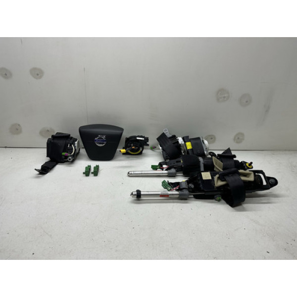 Kit Air Bag Volvo Xc60 2011 2012 2014 Preto