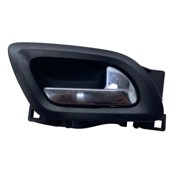 Maçaneta Interna Direita Peugeot 308 408 9685950277  - Preto - Dianteira