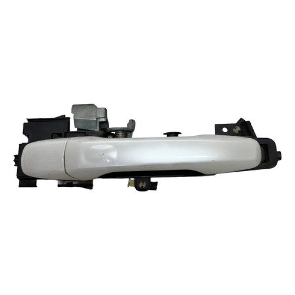 Maçaneta Externa Dianteira  Direita Sensor Ford Edge 12/13 Branco Dianteira