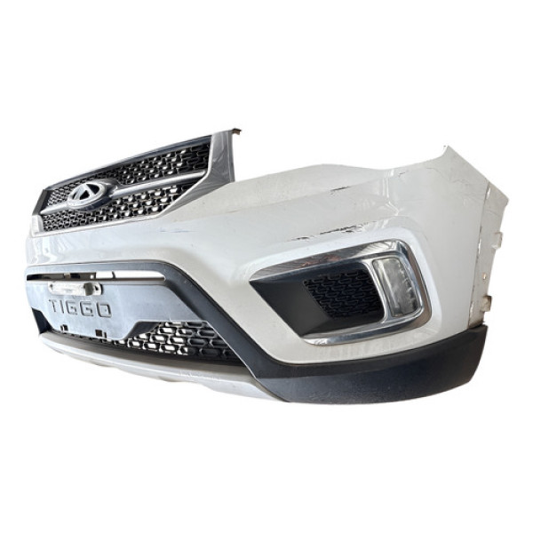 Para-choque Dianteiro Completo Cherry Tiggo 2 Branco