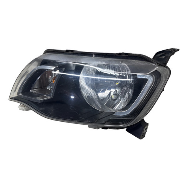 Farol Esquerdo Renault Kwid Até 2021 Com Detalhe  Esquerdo/motorista