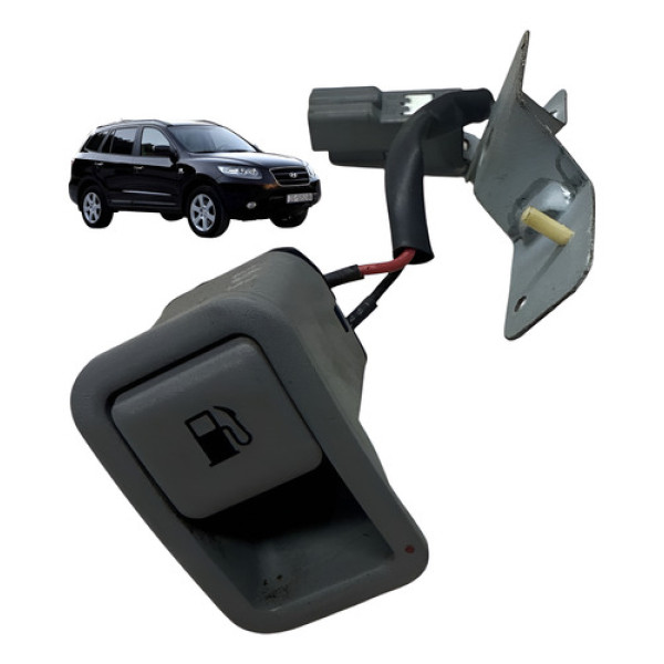 Botão Abertura Portinhola Tanque Santa Fe 2007 A 2013