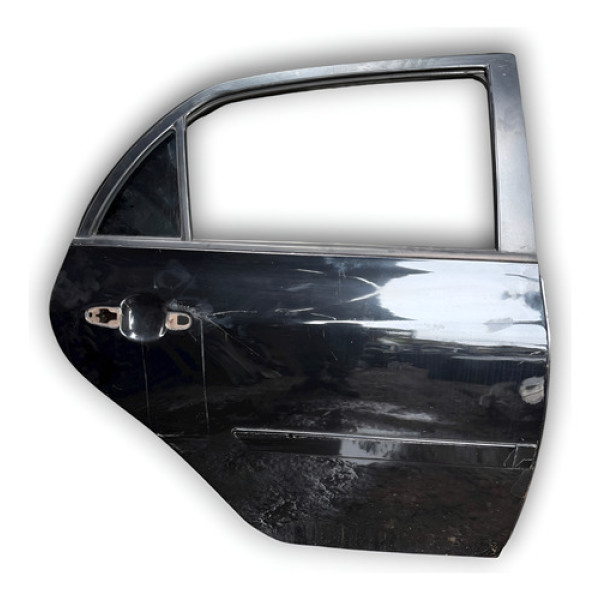 Porta Traseira Direita Toyota Corolla 2009 A 2014   Traseira Direita Branco