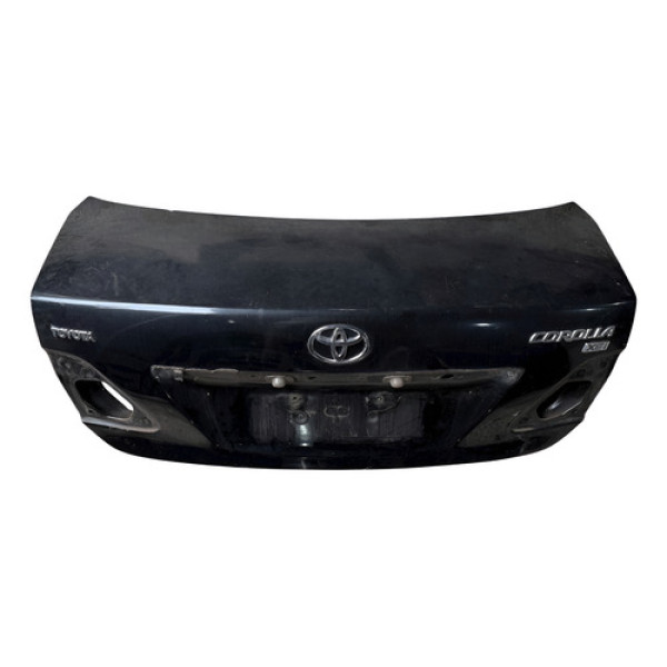 Tampa Traseira Toyota Corolla 2009 A 2012  Preto