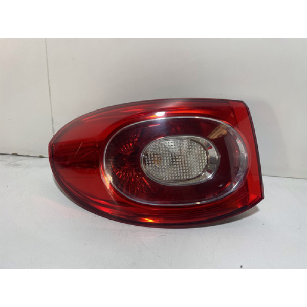 Lanterna Traseira Esquerda Vw Tiguan 2010 2011 Esquerdo/motorista Preto