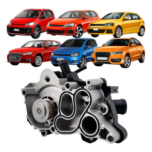Bomba Agua Polo Virtus T-cross Nivus Up Jetta 1.0 1.4 Tsi