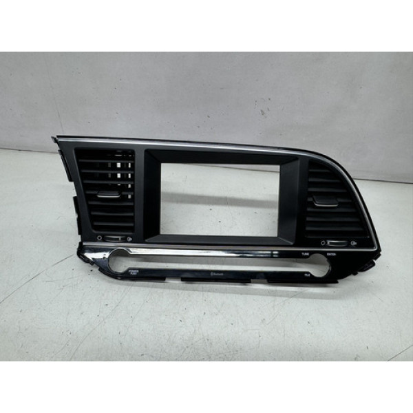 Moldura Som Com Difusor Ar Central Hyundai Elantra 17/18