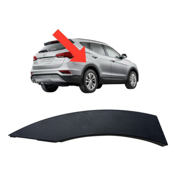 Moldura Lateral Traseira Direita Hyundai Santa Fe 2014 A 17