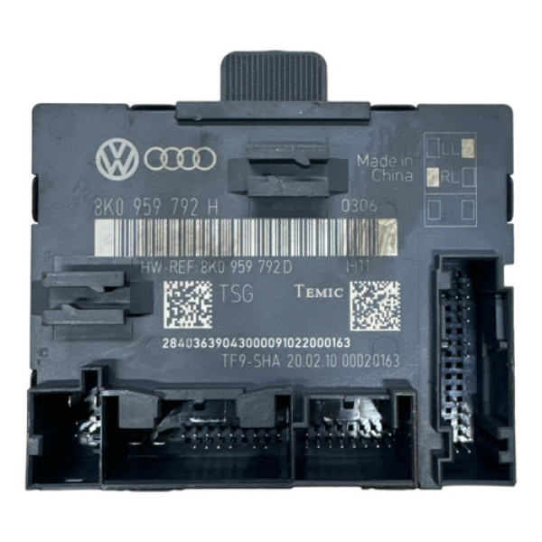 Módulo Porta Vidro Dianteiro Direito Audi A4 2009 A 2012