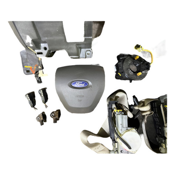 Kit Air Bag Ford Edge 2013  Preto
