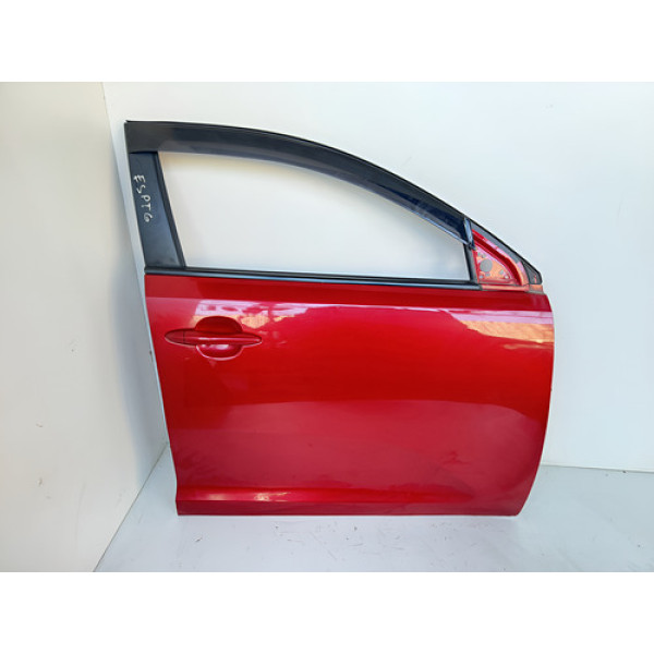 Porta Dianteira Direita Kia Sportage 2013 Até 2016 Dianteira Direito Vermelho
